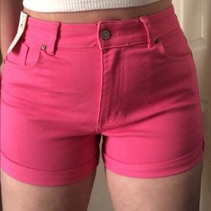 No Boundaries high rise shorts